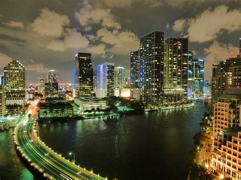 miami florida de noche